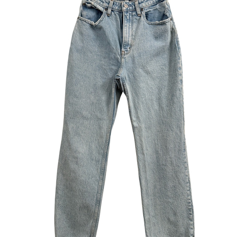Abercrombie & Fitch Light Blue Boyfriend Jeans